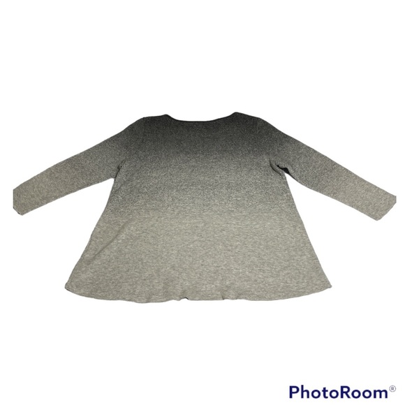 ❤️- 2 FOR $20--Simply Vera ---Vera Wang. Women's Ombre Top Size XL - Picture 4 of 8